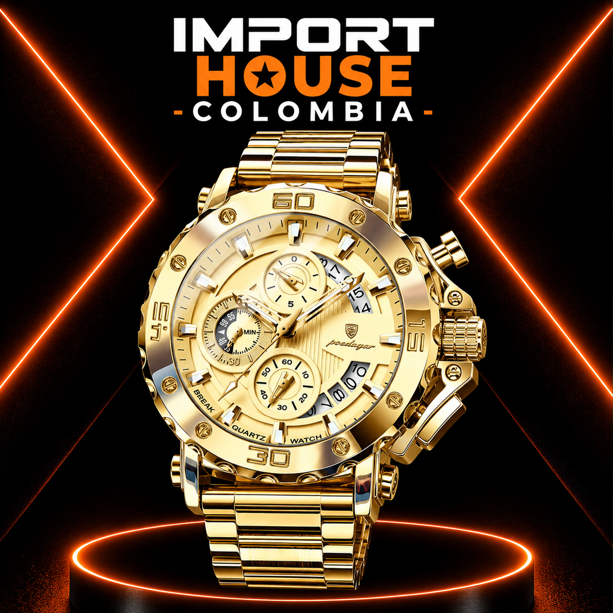 POEDAGAR 893 — Reloj para hombre
